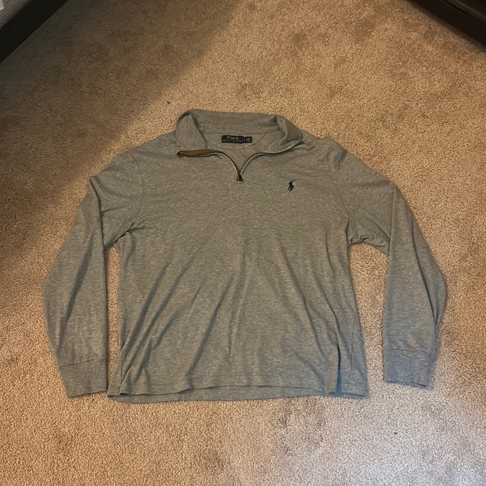 Polo Ralph Lauren Large Thin Gray Sweater